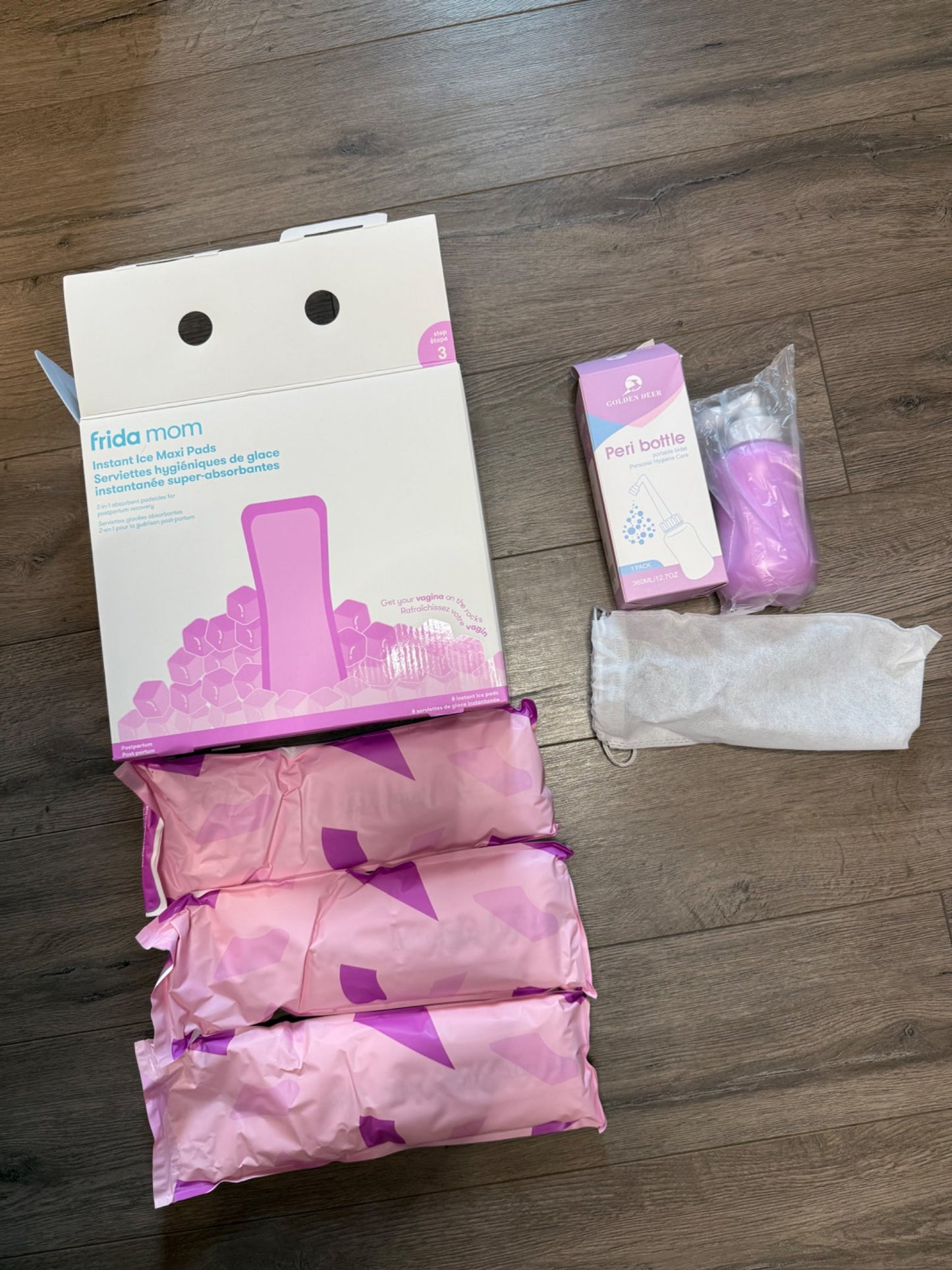 FridaMom Instant Ice Maxi Pads (three count)