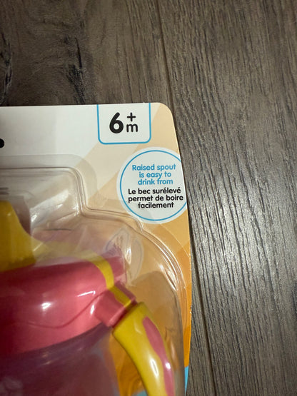 NUK First Essentials Soft Spout Trainer Cup (BNIB, Retail $21)