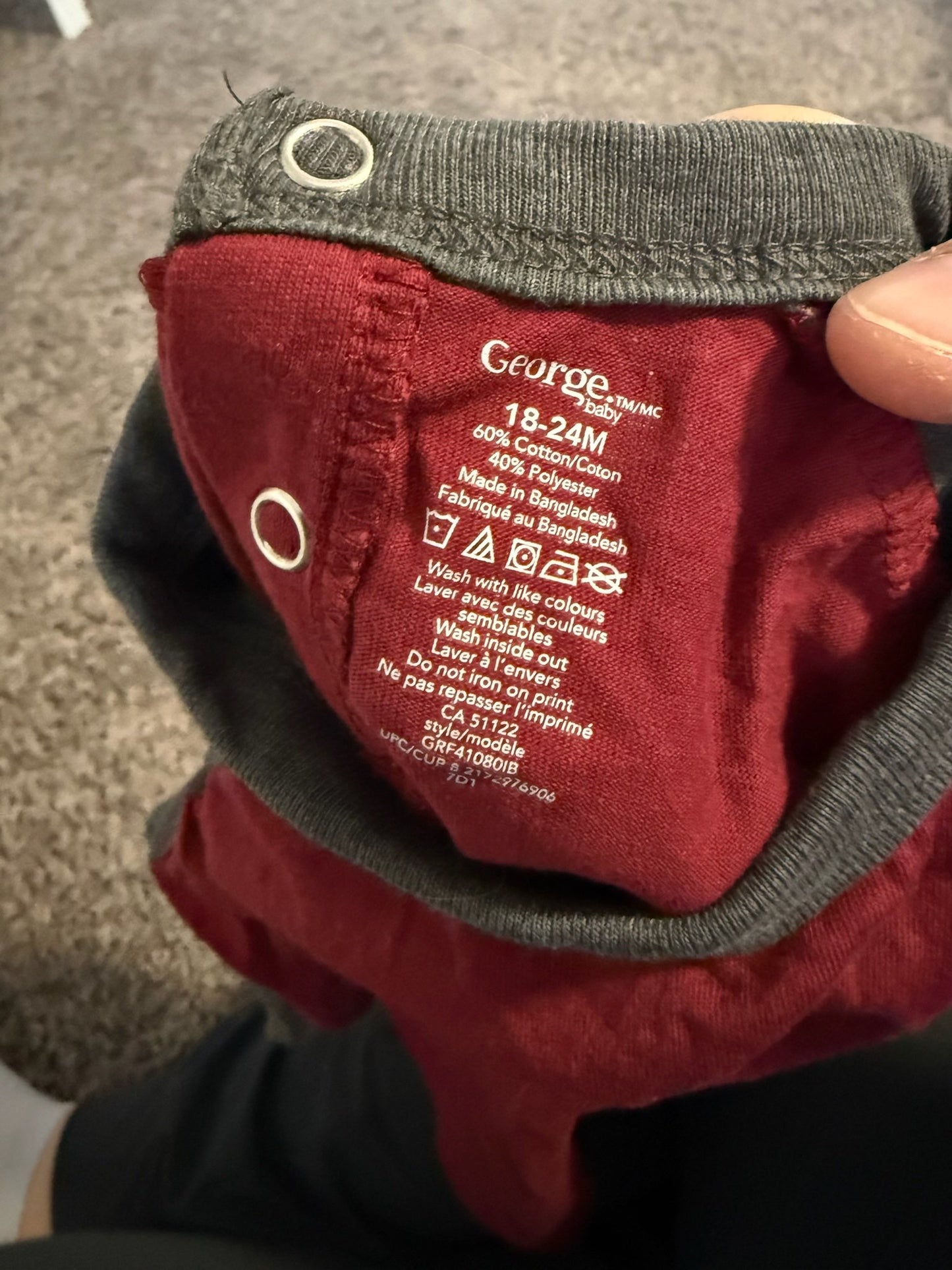 18-24m Long Sleeve Bundle (7 shirts total), Kids 24 Month (18-24M)