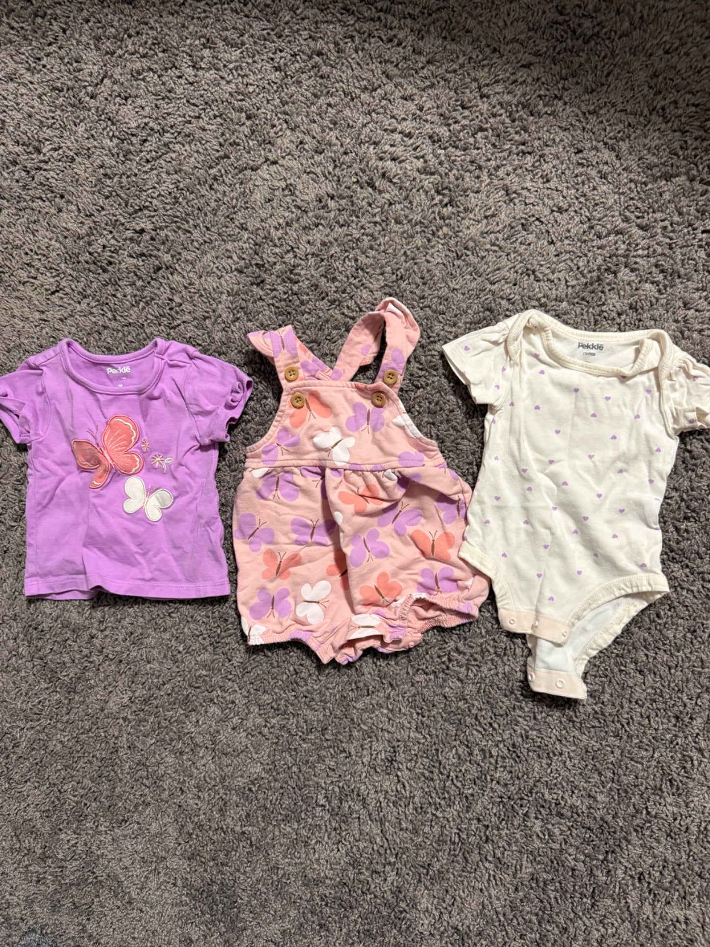 Pekkle 3pc Outfit 3m, Kids 3 Month (0-3M)