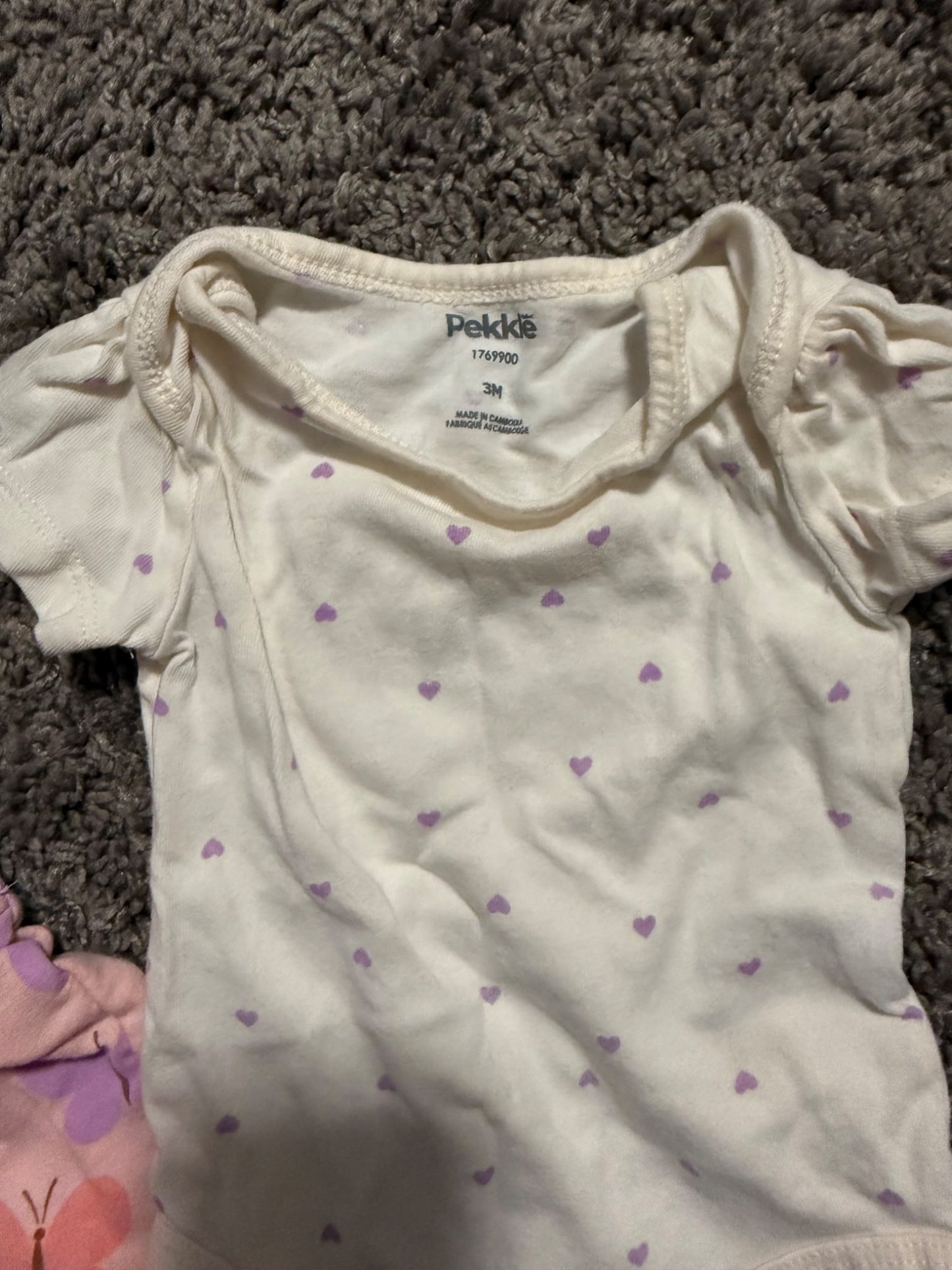 Pekkle 3pc Outfit 3m, Kids 3 Month (0-3M)