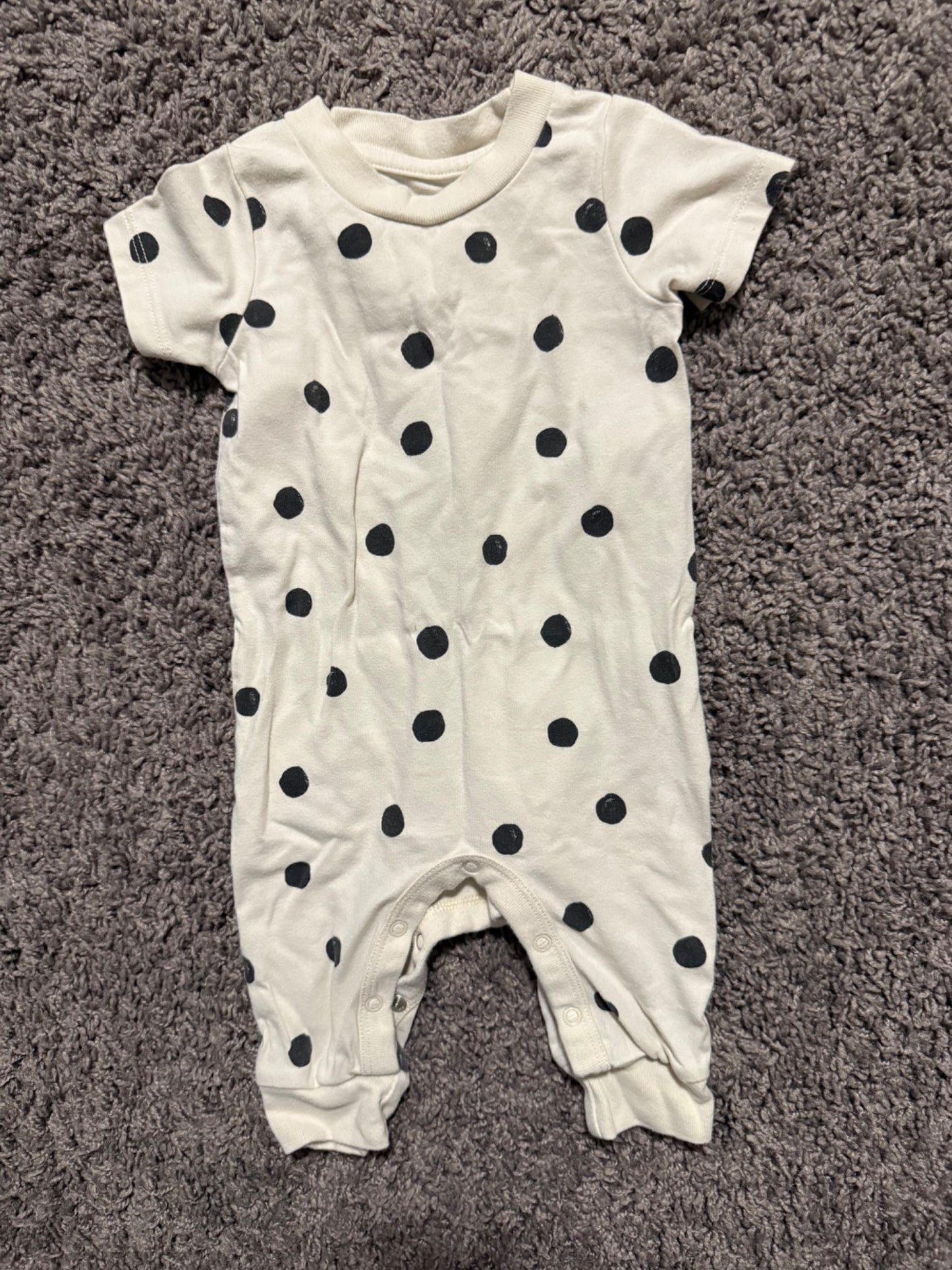 Cat and Jack 0-3m Romper, Kids 3 Month (0-3M)