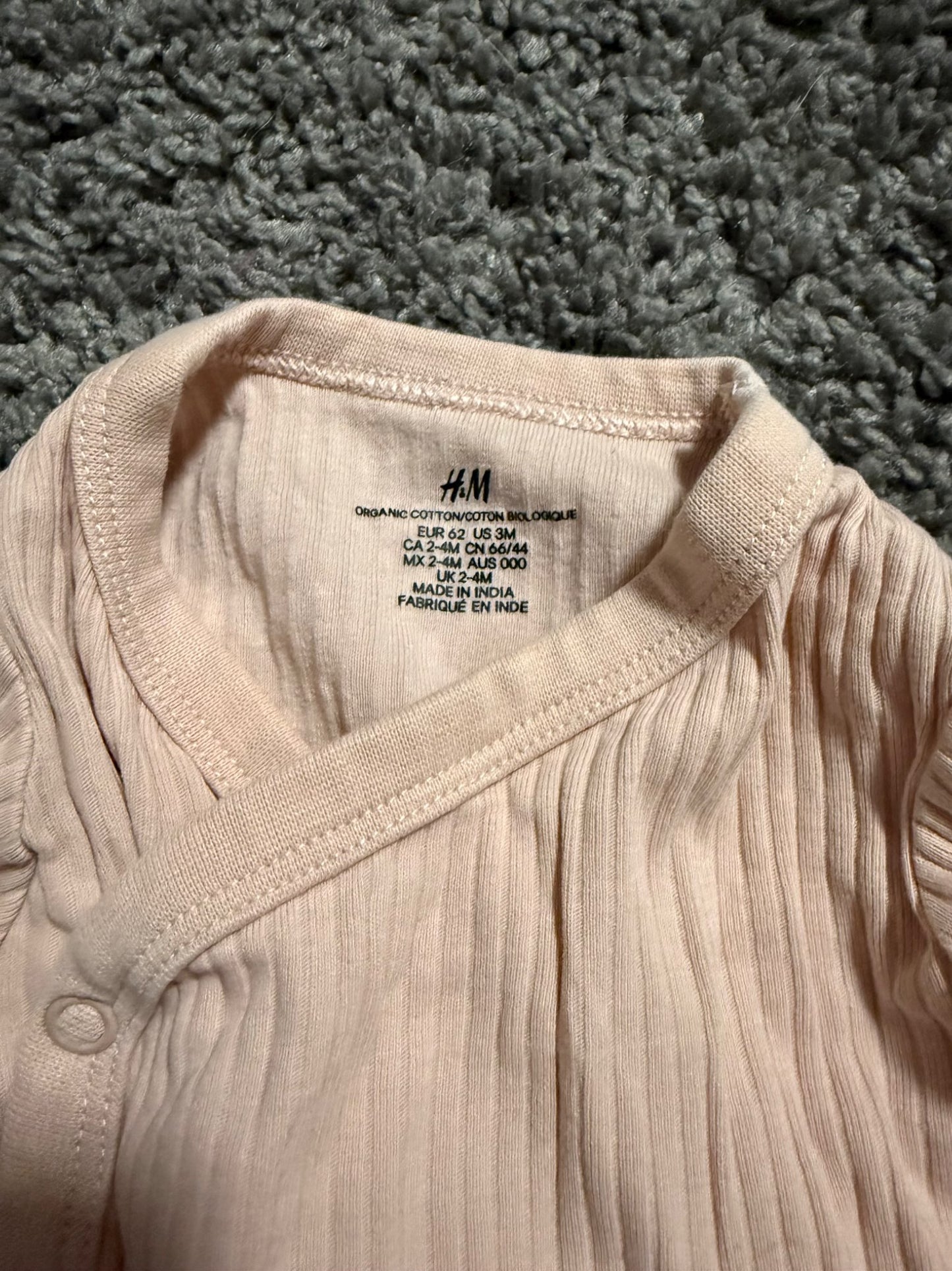 H&M 3m Matching Outfit, Kids 3 Month (0-3M)
