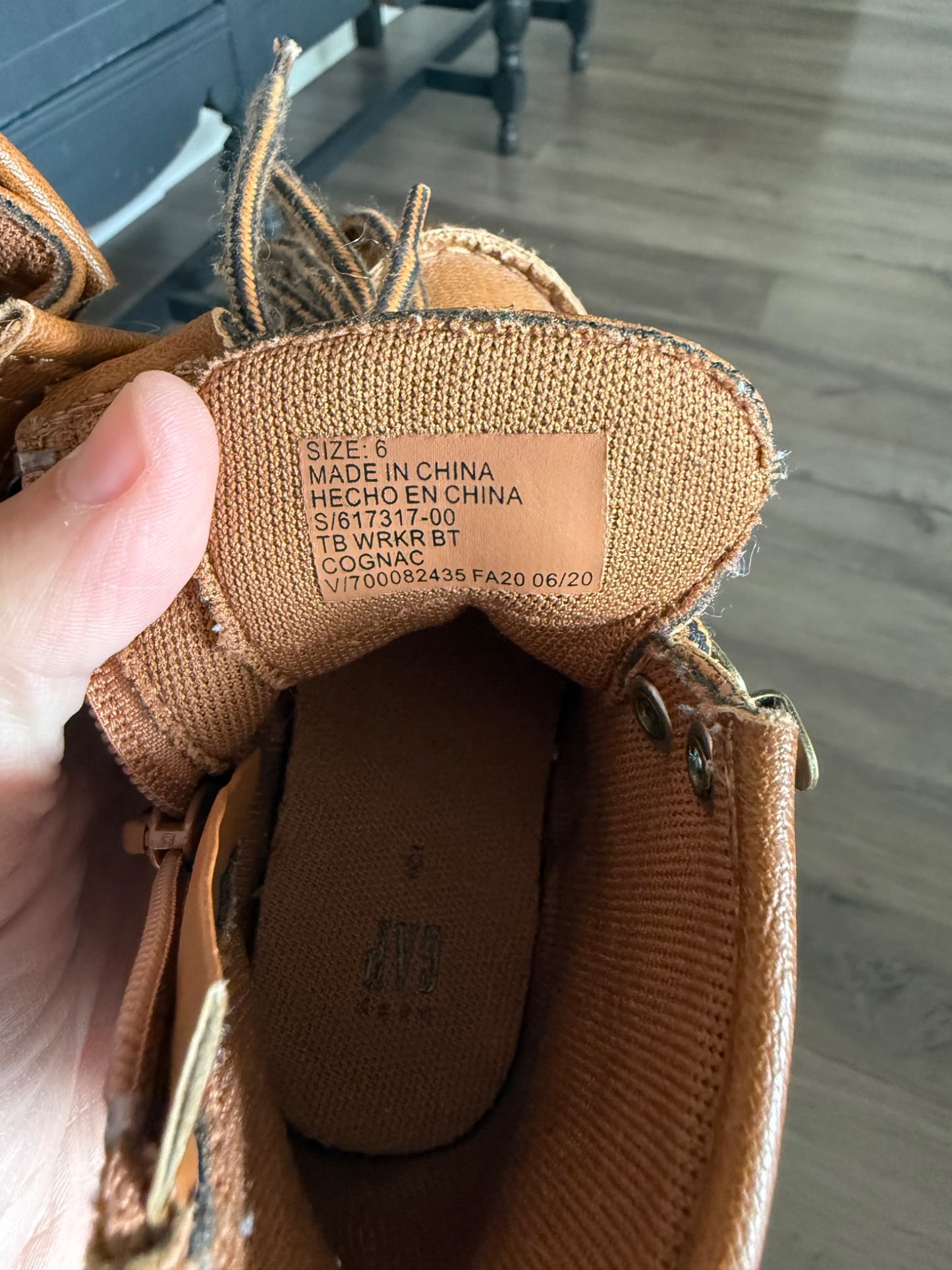 Baby Gap sz 6 Fall Boots, Shoes 6 (Walkers:12-24 mth)