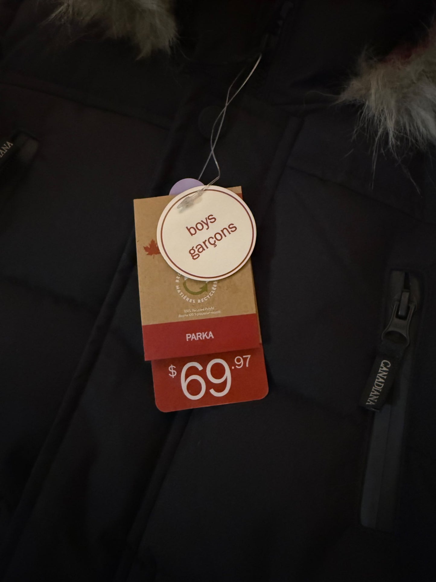 2T Canadiana Parka Jacket NWT (retails $70), Kids 2T