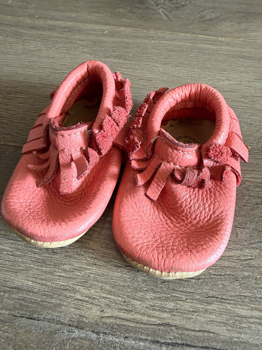 Minimoc C3 size Pink Mocs, Shoes 3 (Baby: 0-12 mth)
