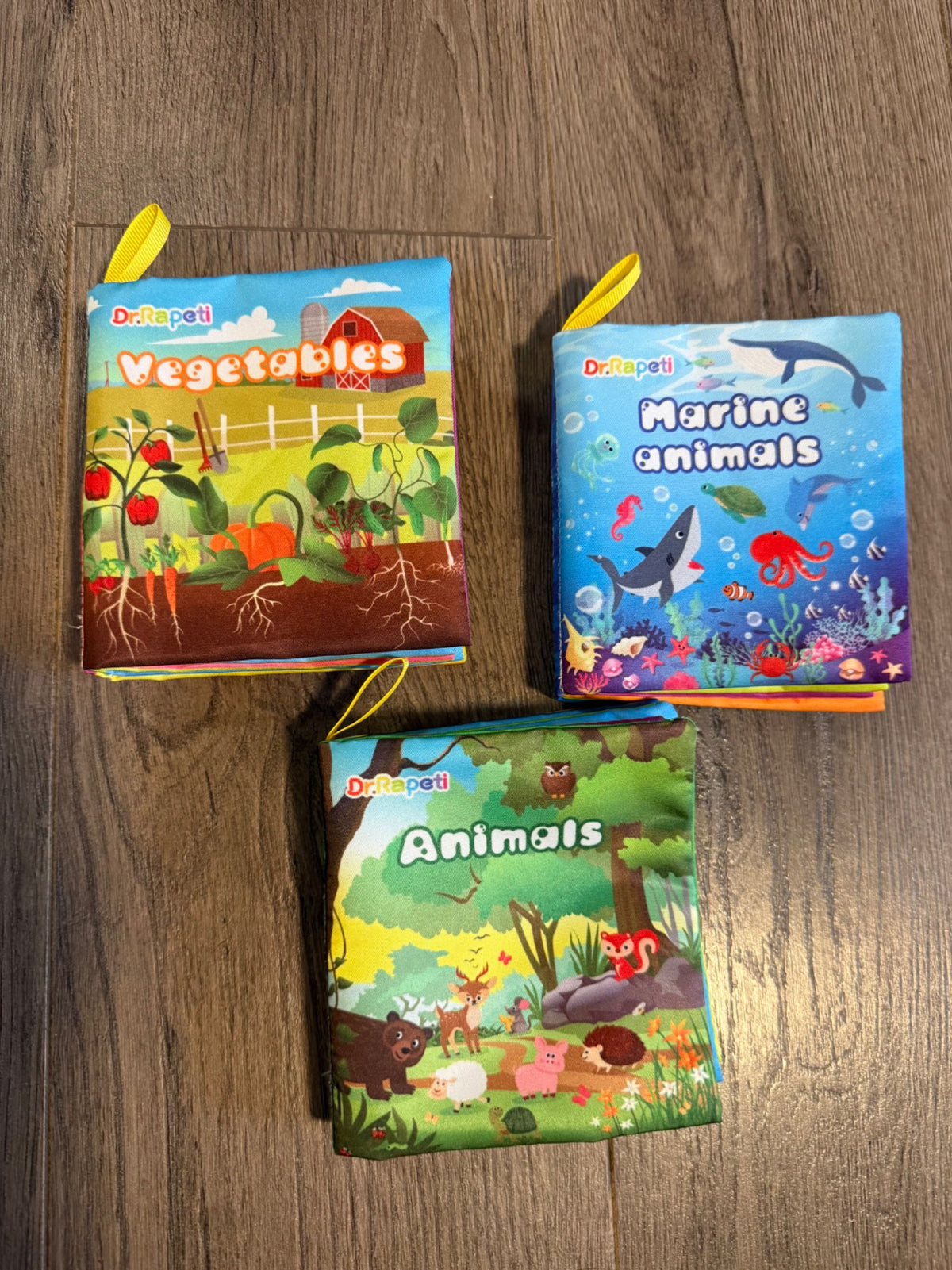 Soft Dr Rapeti Book Bundle (w/ squeaker)