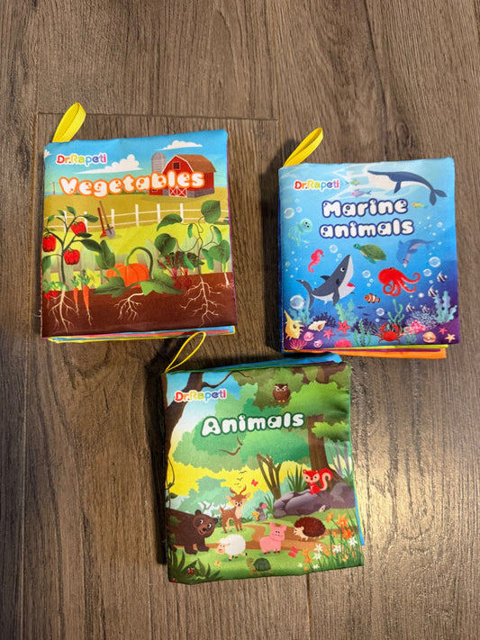 Soft Dr Rapeti Book Bundle (w/ squeaker)