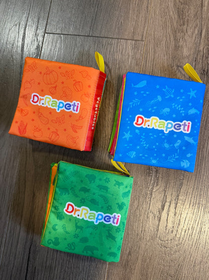 Soft Dr Rapeti Book Bundle (w/ squeaker)