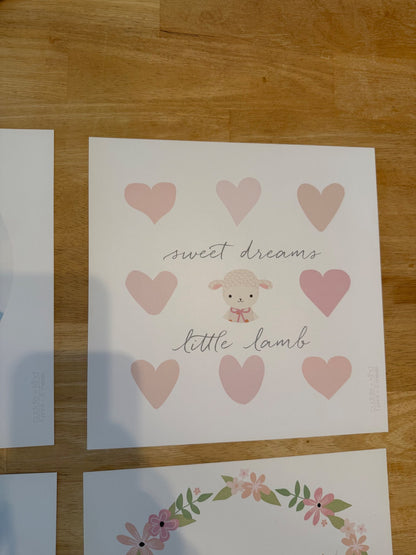 Cuddle + Kind Prints 4X (each print retails $24)