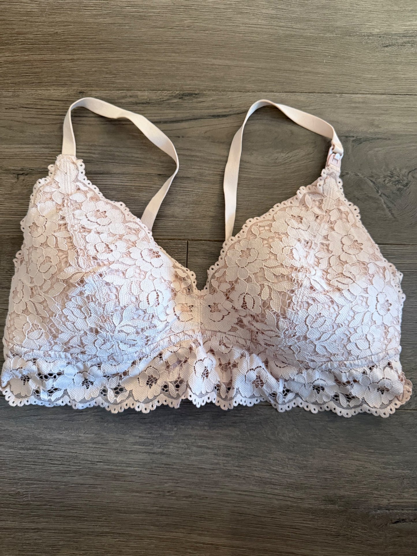 Momanda Lace Nursing Bra 38DD (fits 36D), Maternity L (12-14)