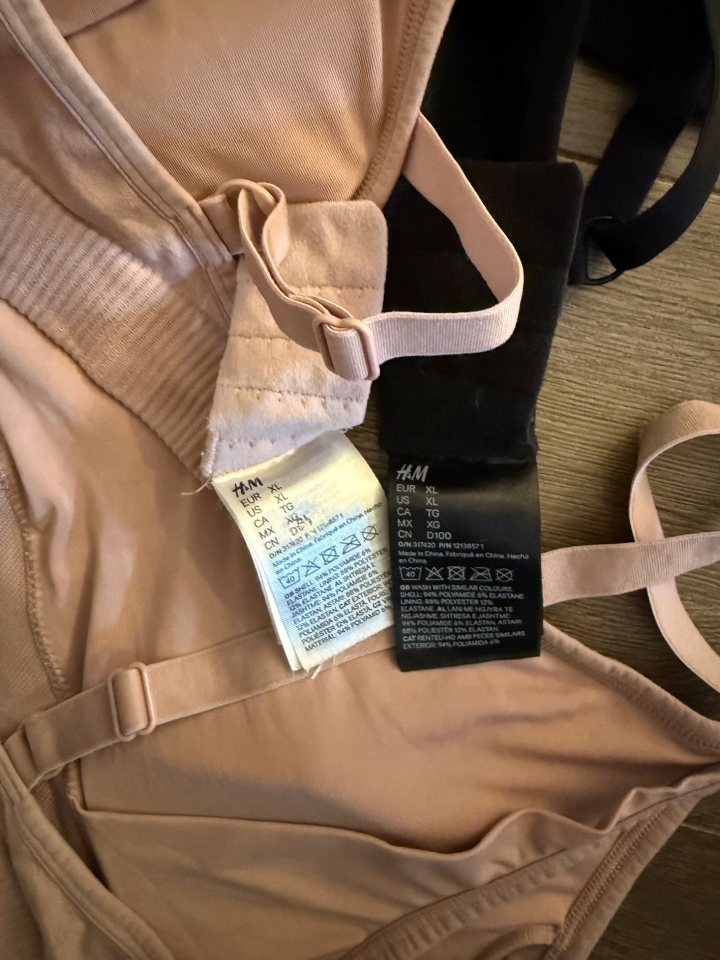 H and M Nursing bra Set, Maternity XL (16-18)
