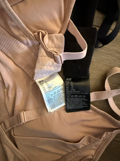H and M Nursing bra Set, Maternity XL (16-18)