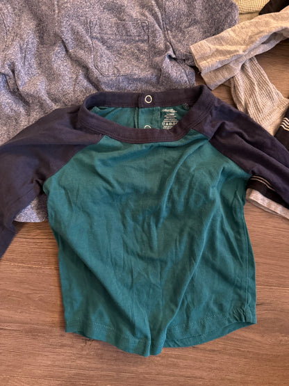 Long Sleeve Shirt Bundle (6 shirts) 18-24m, Kids 24 Month (18-24M)