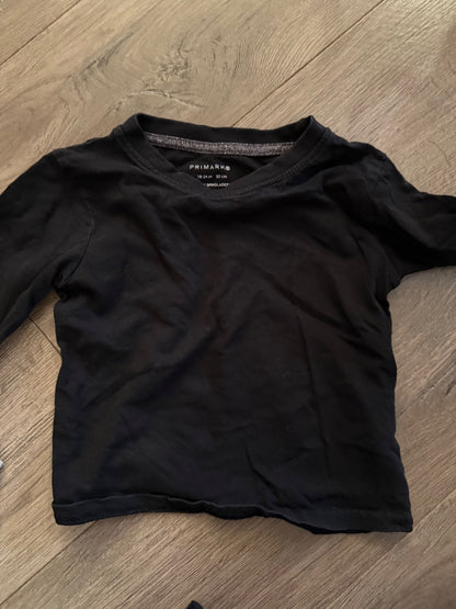 Long Sleeve Shirt Bundle (6 shirts) 18-24m, Kids 24 Month (18-24M)