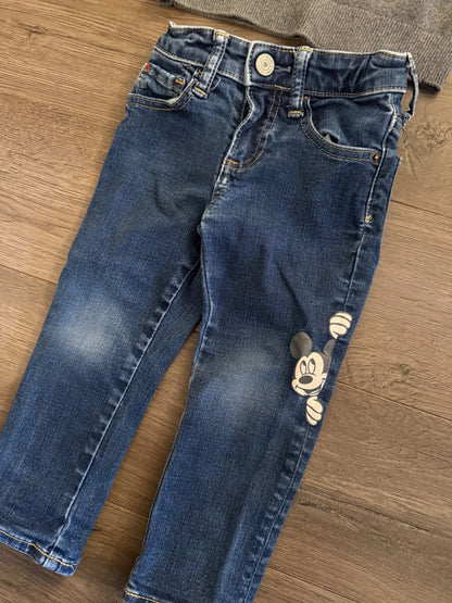 Mickey Mouse Outfit 2T, Kids 2T