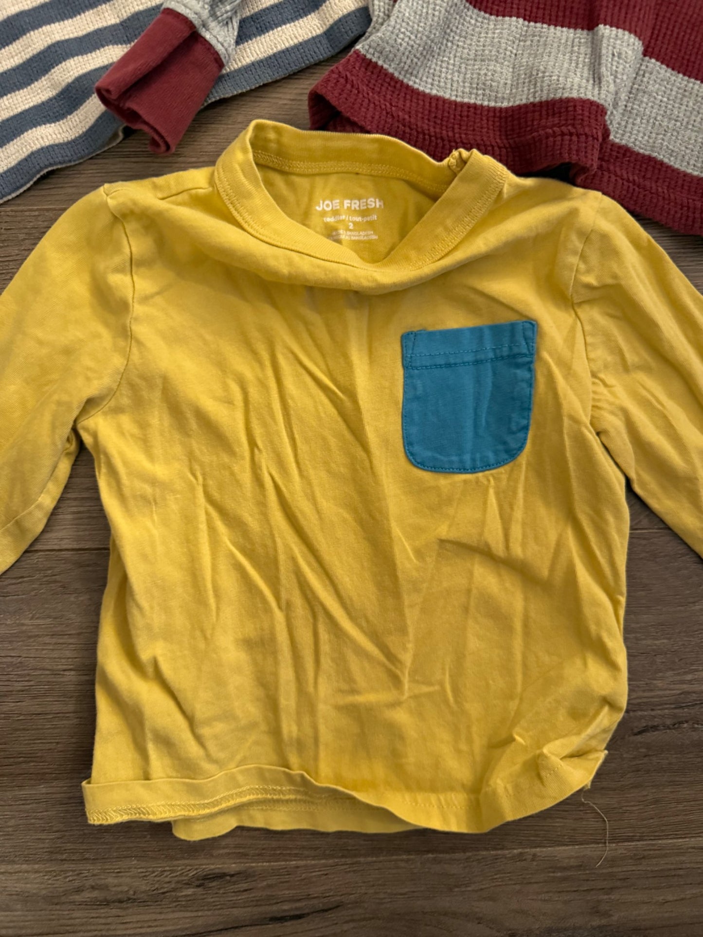Mixed Brand Long Sleeve Bundle, Kids 2T