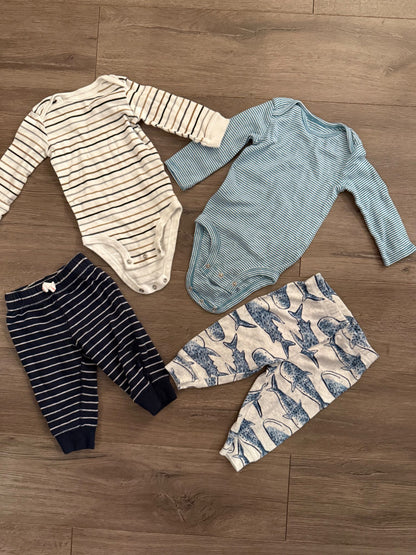 Carters 6m Bundle, Kids 6 Month (3-6M)