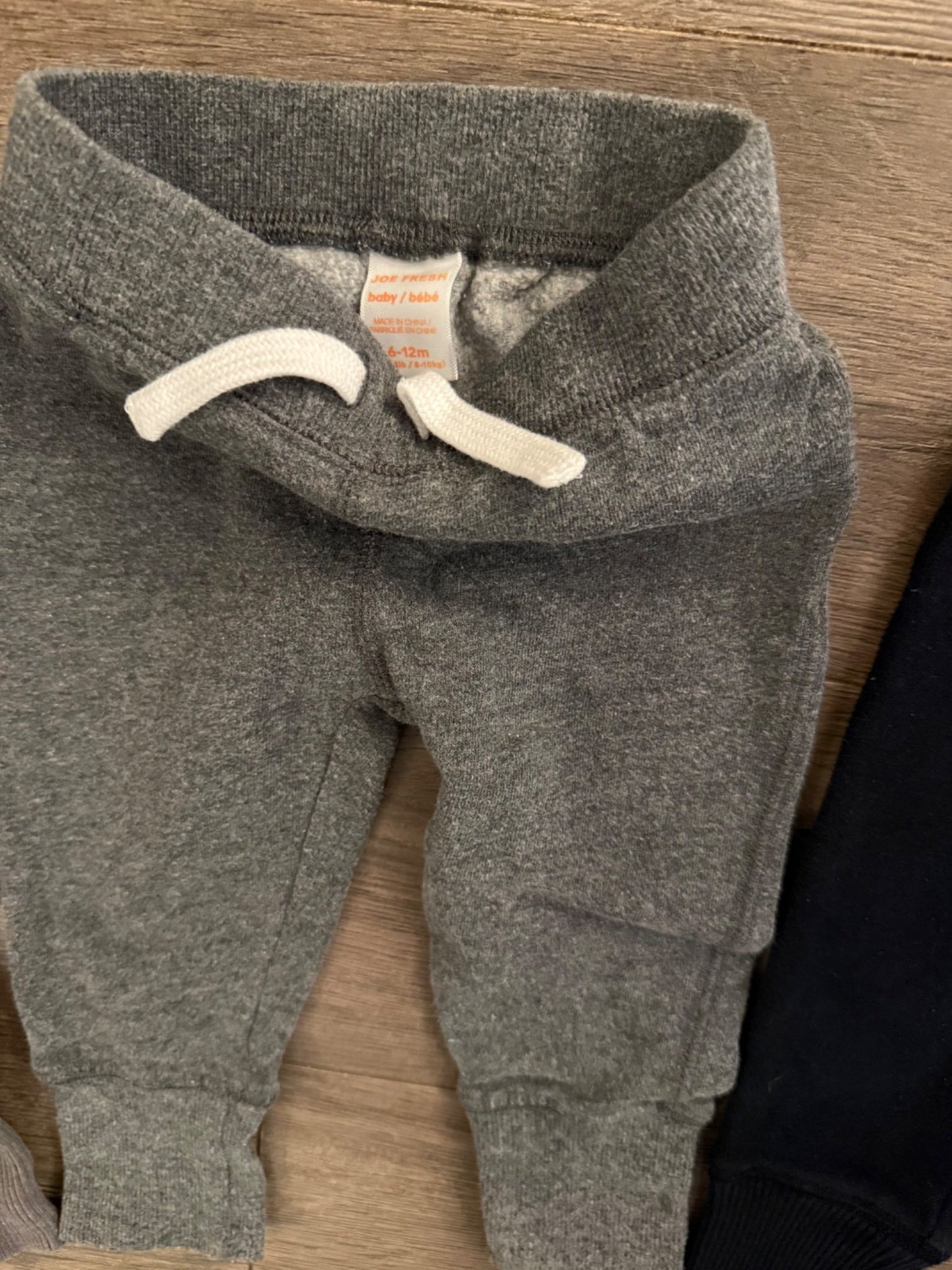Joe Fresh 6-12m Sweatpants Bundle (x3 pairs), Kids 12 Month (9-12M)