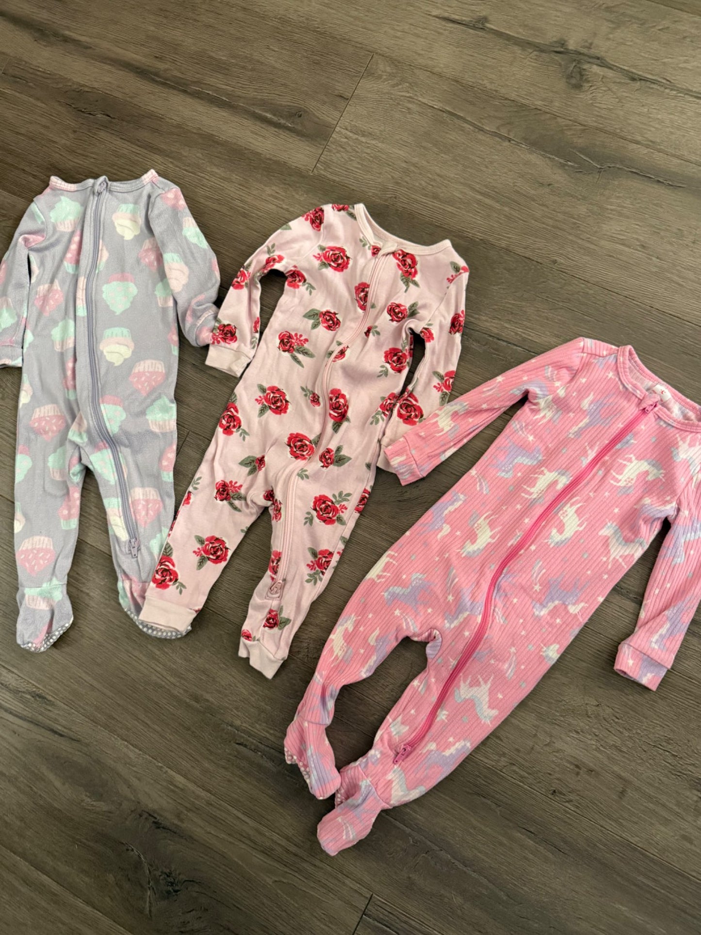 Joe Fresh 3-6m Zipper Sleepers, Kids 6 Month (3-6M)