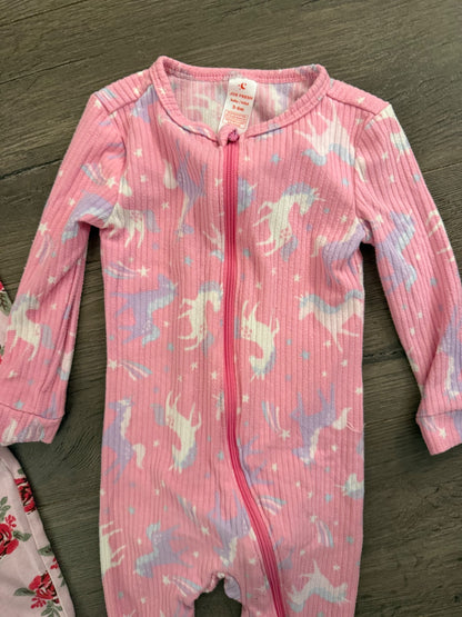 Joe Fresh 3-6m Zipper Sleepers, Kids 6 Month (3-6M)