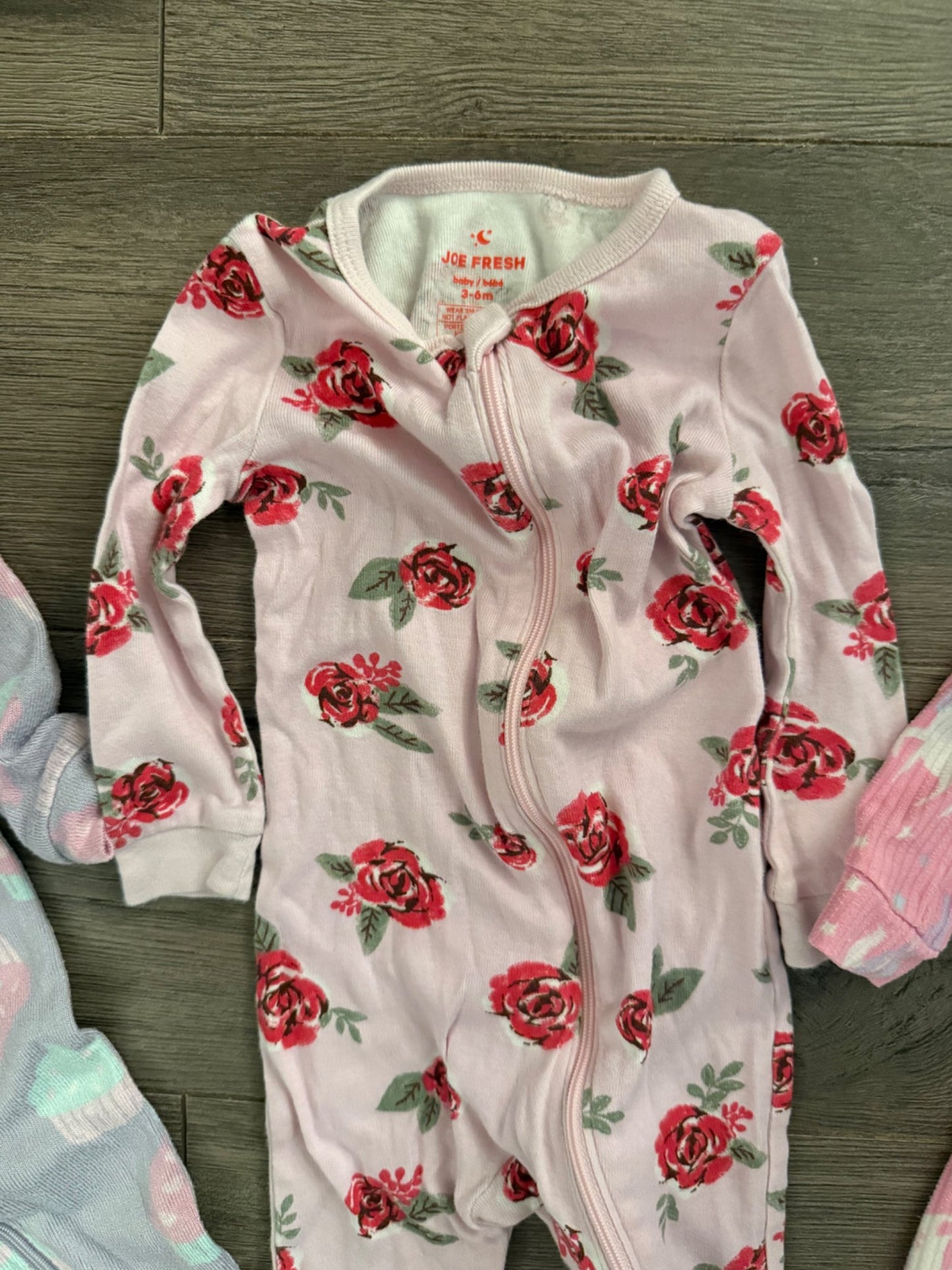 Joe Fresh 3-6m Zipper Sleepers, Kids 6 Month (3-6M)