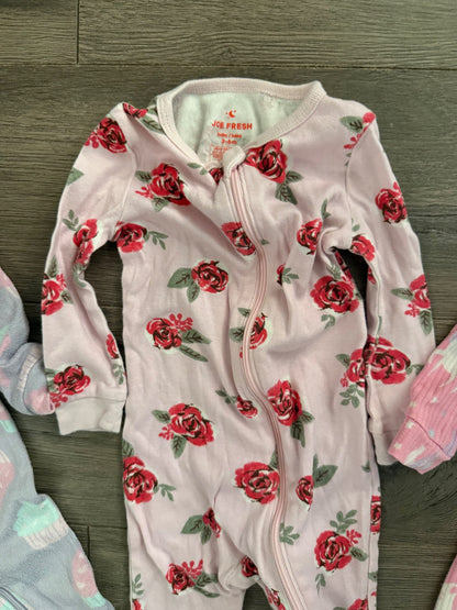 Joe Fresh 3-6m Zipper Sleepers, Kids 6 Month (3-6M)