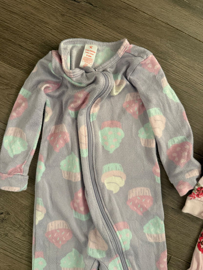 Joe Fresh 3-6m Zipper Sleepers, Kids 6 Month (3-6M)