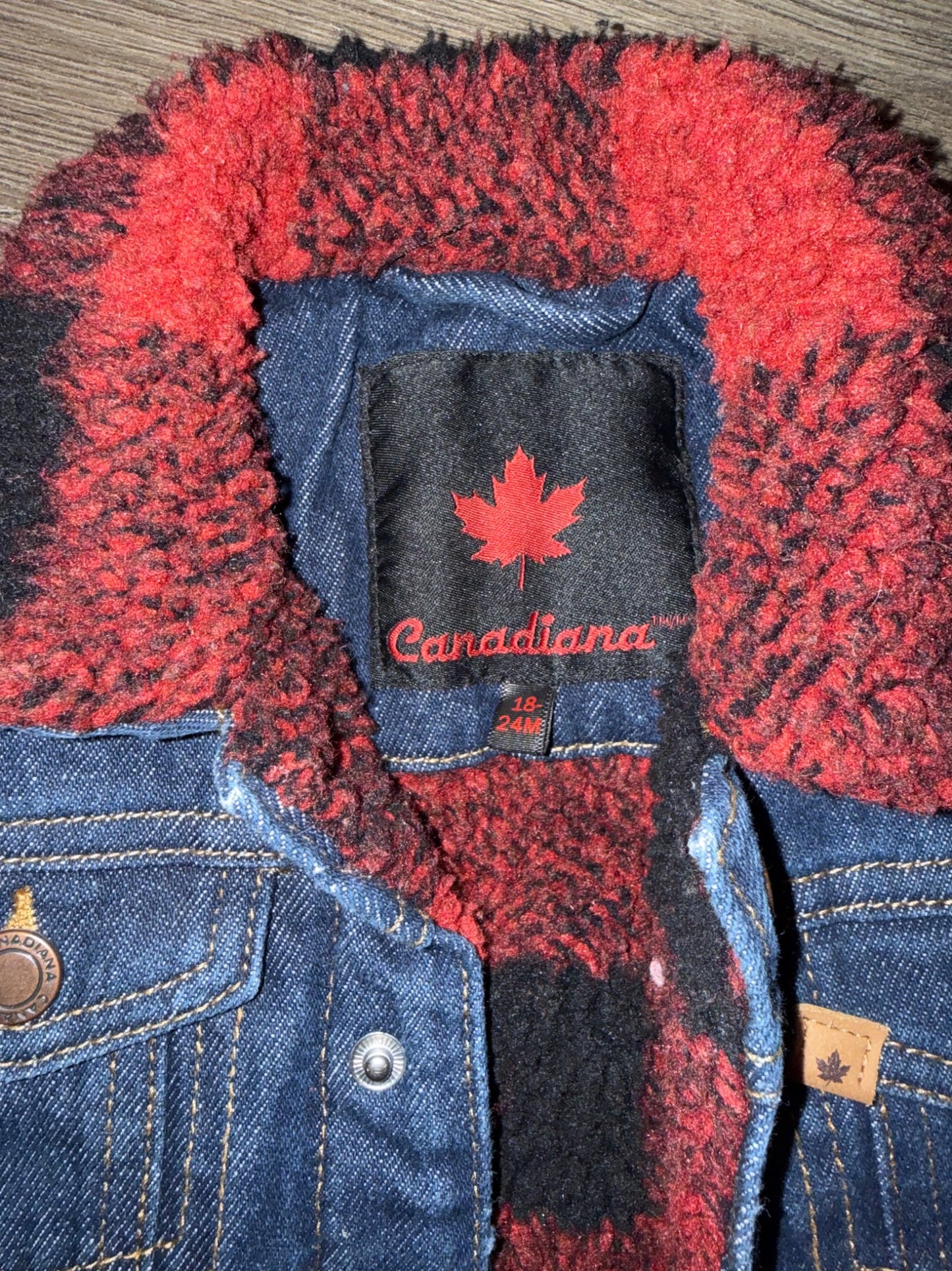 Lined Denim Jacket 18-24m, Kids 24 Month (18-24M)