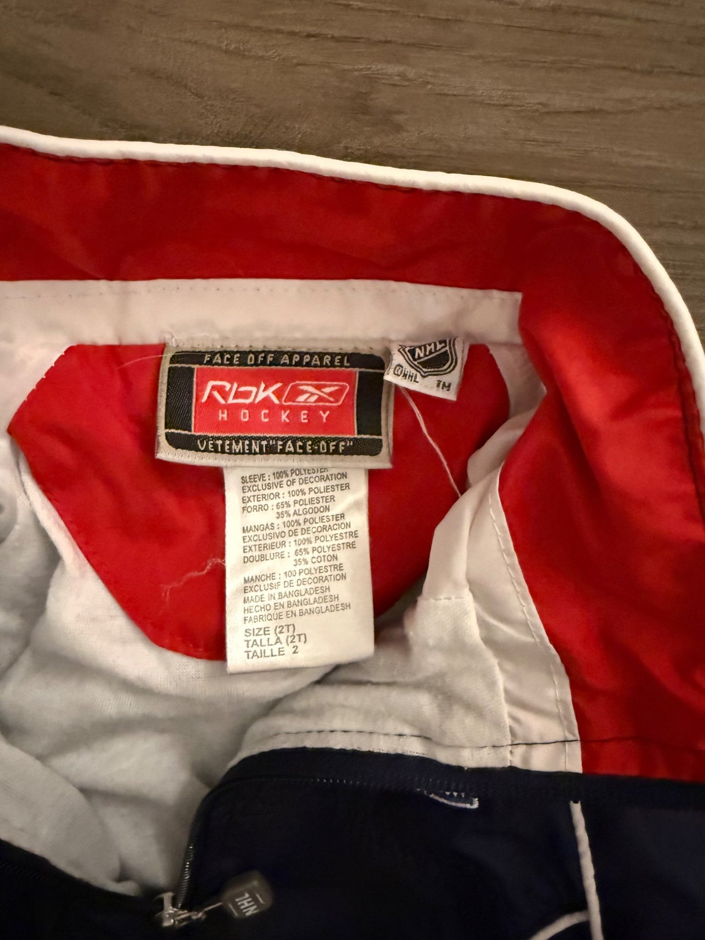 2T NHL Canadiens Fall Jacket , Kids 2T