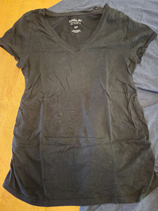Maternity tee & long sleeved dress, Maternity XS (0-2)