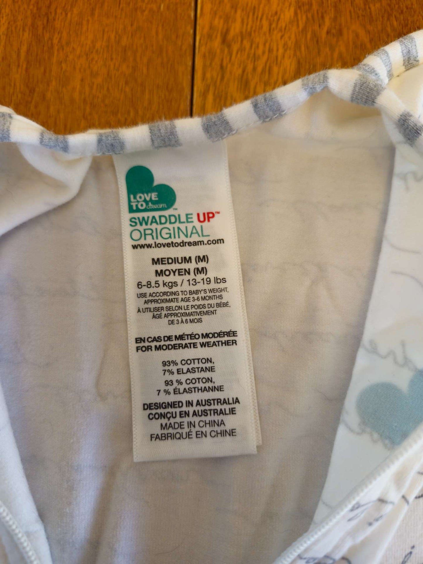 Sleep Swaddle/Sack, 0-6 Months (Small)