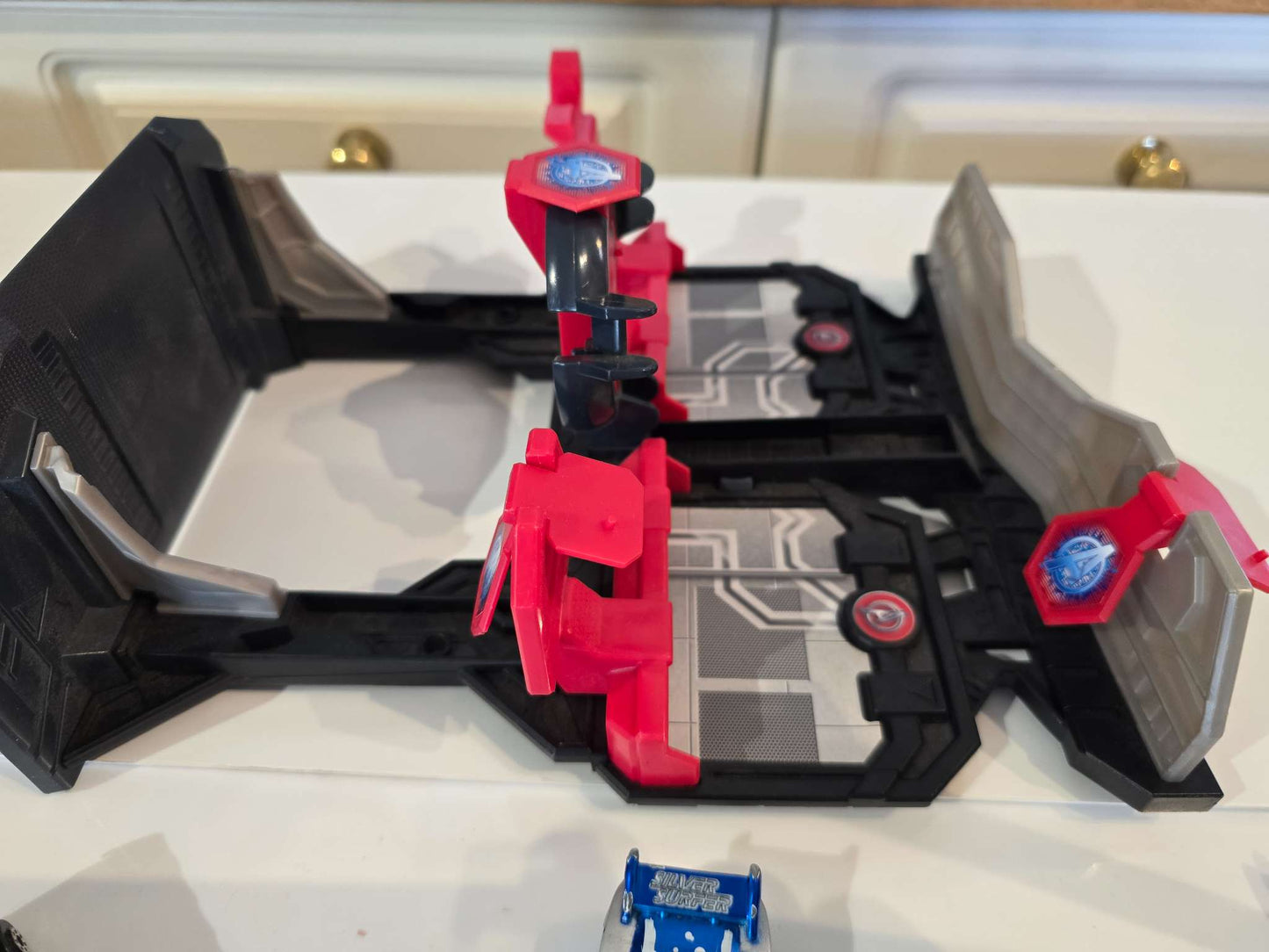 Avengers Base with Avenger cars and a mini figurine