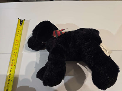 Medium sized monkey and puppy