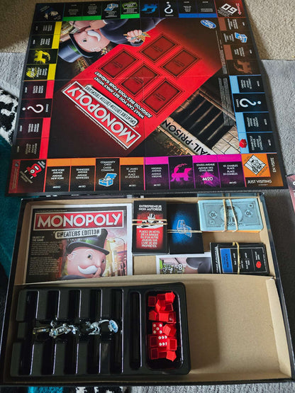 Cheaters Edition Monopoly for 8+ years