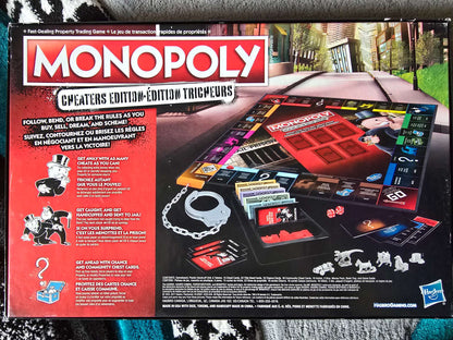 Cheaters Edition Monopoly for 8+ years