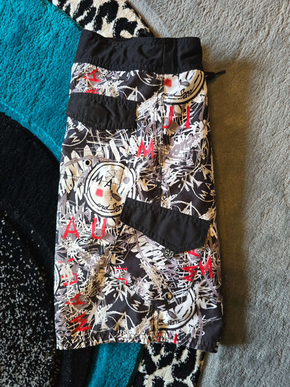 Maui & Sons Swimming Trunks, Size 8 -9, Kids 8