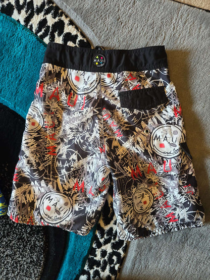 Maui & Sons Swimming Trunks, Size 8 -9, Kids 8