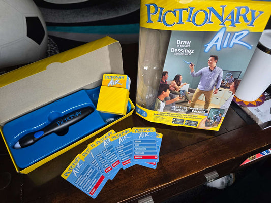 Pictionary Air game - draw with the pen in the air and your creation will show up on the TV