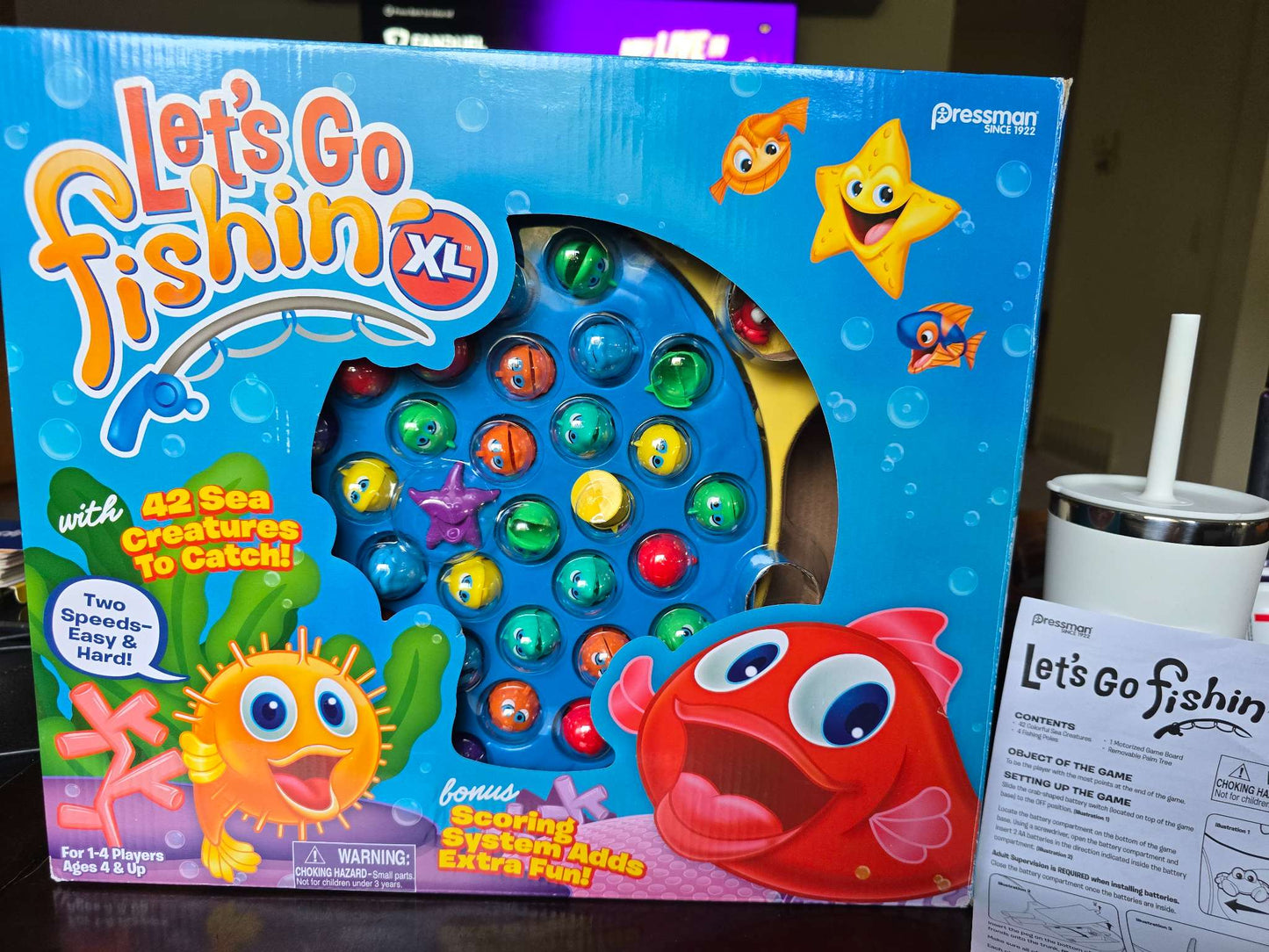 Let's Go Fishing toddler+ game