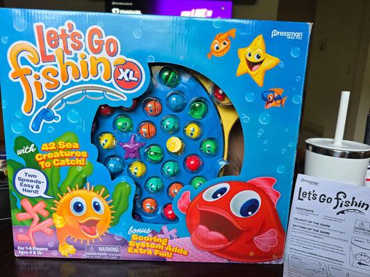 Let's Go Fishing toddler+ game