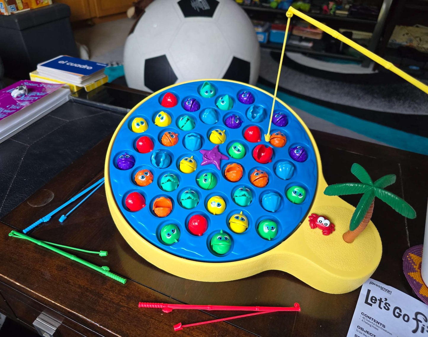 Let's Go Fishing toddler+ game