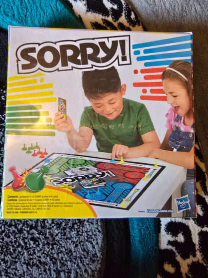 New in plastic wrap: Board game "Sorry"