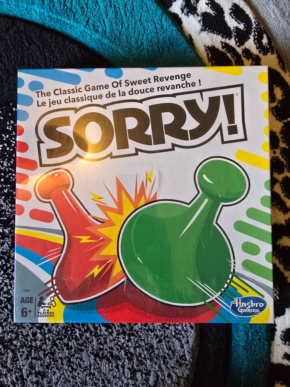 New in plastic wrap: Board game "Sorry"