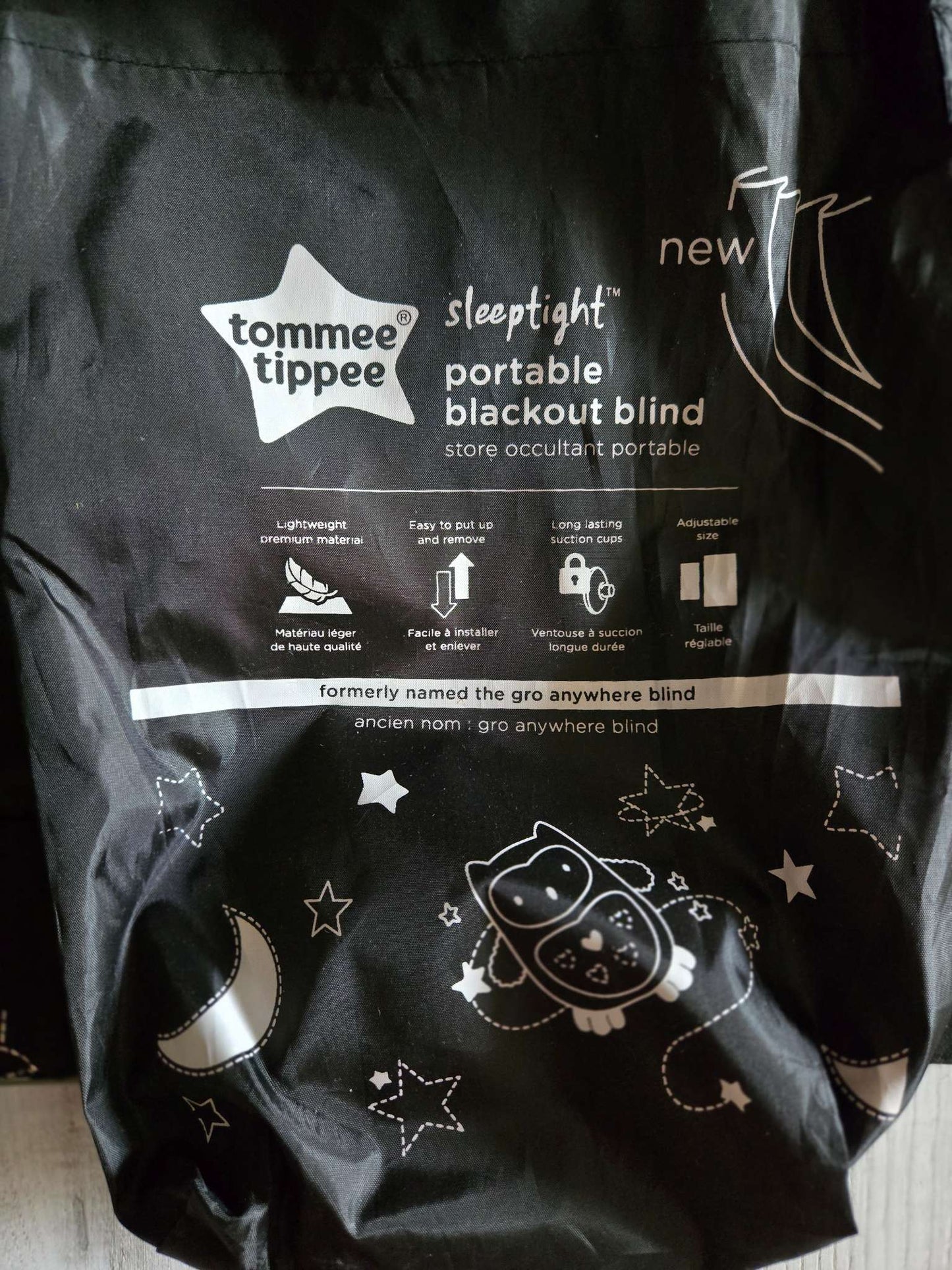 Tommee Tippee Portable Blackout Blind, Retails for $56.99