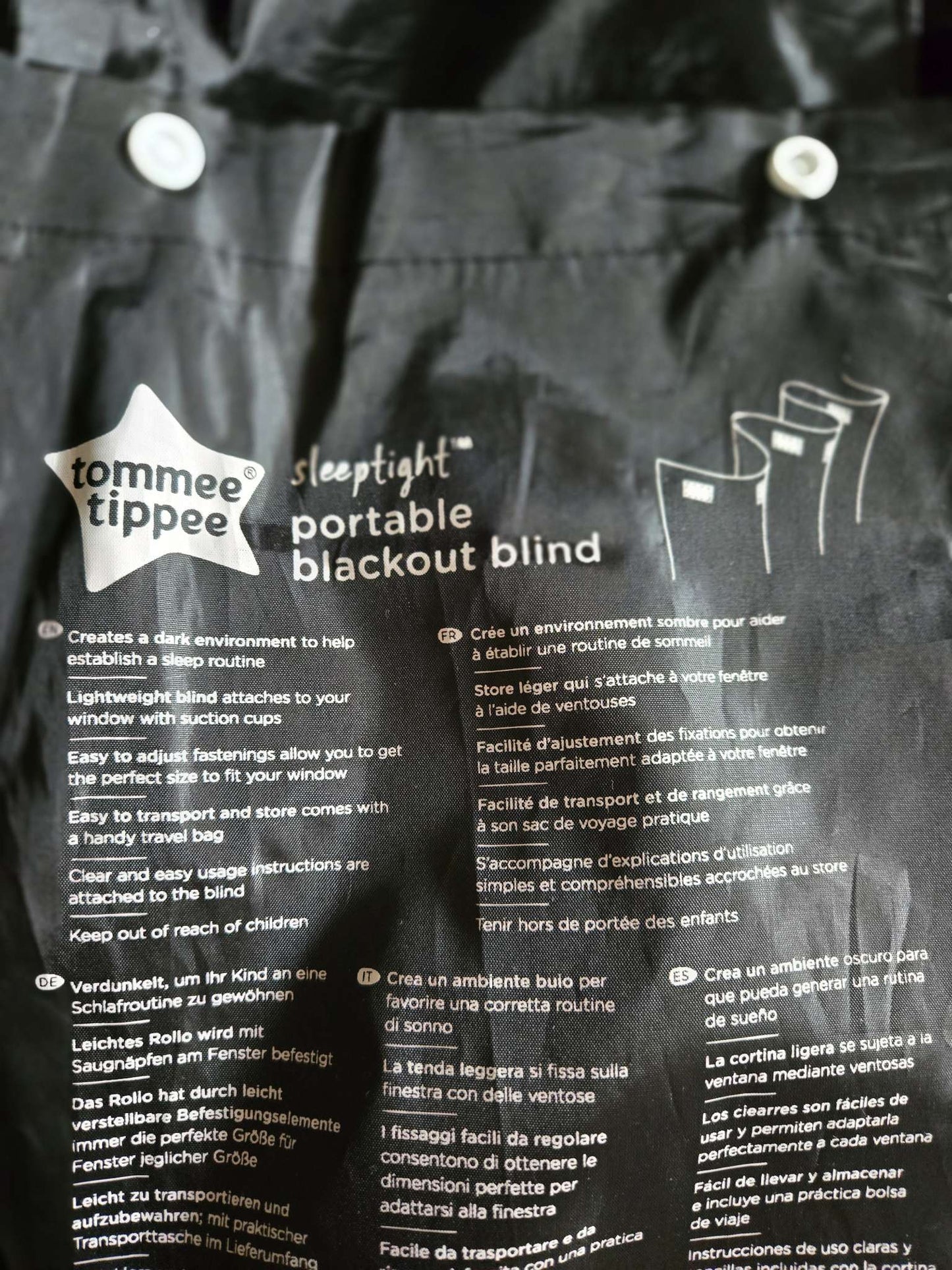 Tommee Tippee Portable Blackout Blind, Retails for $56.99