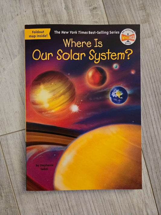 Where is our solar system? book, brand new