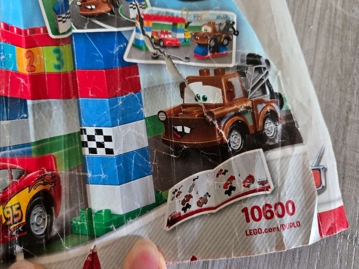 LEGO 10600 - Duplo: Disney Cars - Classic Race (Please Note: Missing Trophy cup)