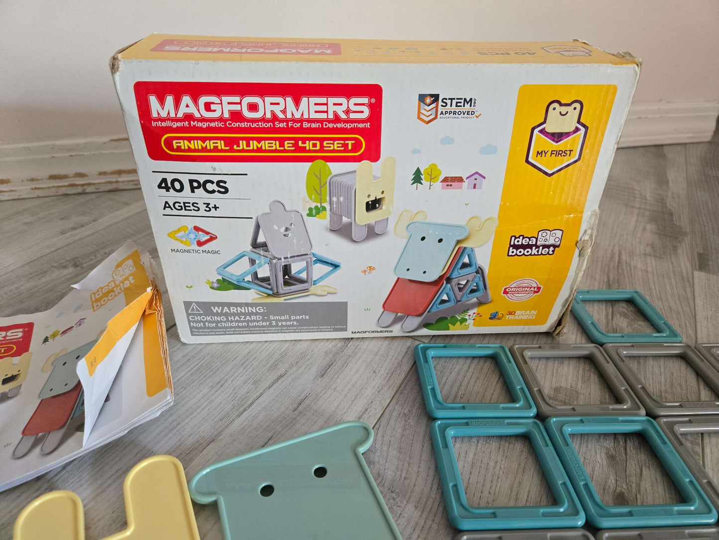 Magformers 40 piece Animal Jumble set