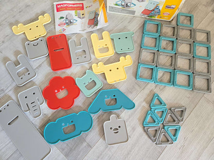 Magformers 40 piece Animal Jumble set
